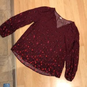 Old navy floral long sleeve